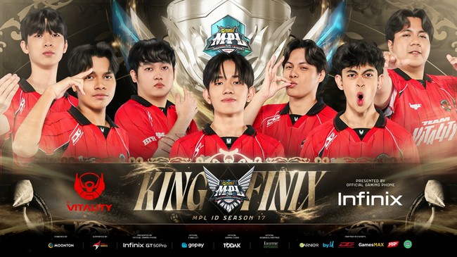 Bigetron by Vitality Resmi Menjadi Juara MPL Indonesia Season 17