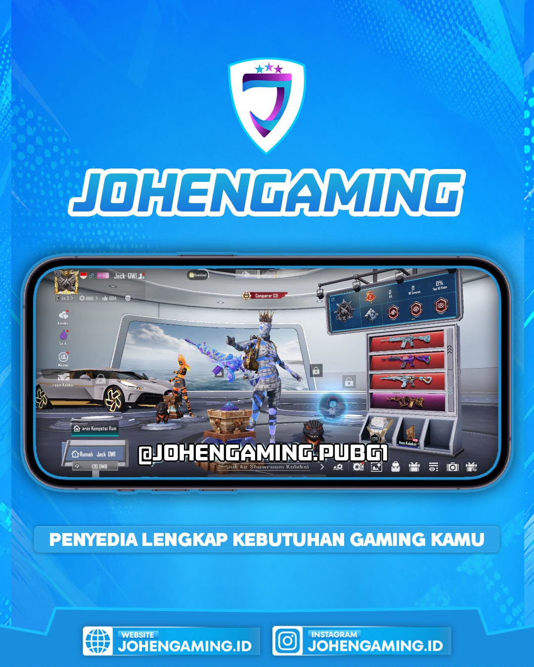 M416 - SEALED LV 8 , THE FOOL LV 7 , GLACIER LV 7 , TIDAL LV 7 | AUG - KOIN LV 6 | XSUIT - 5 | GILT - 9 | HONOR - 2 | SET - 5 MUMI | SPORTCAR - 5 LOBBY SHOWROOM