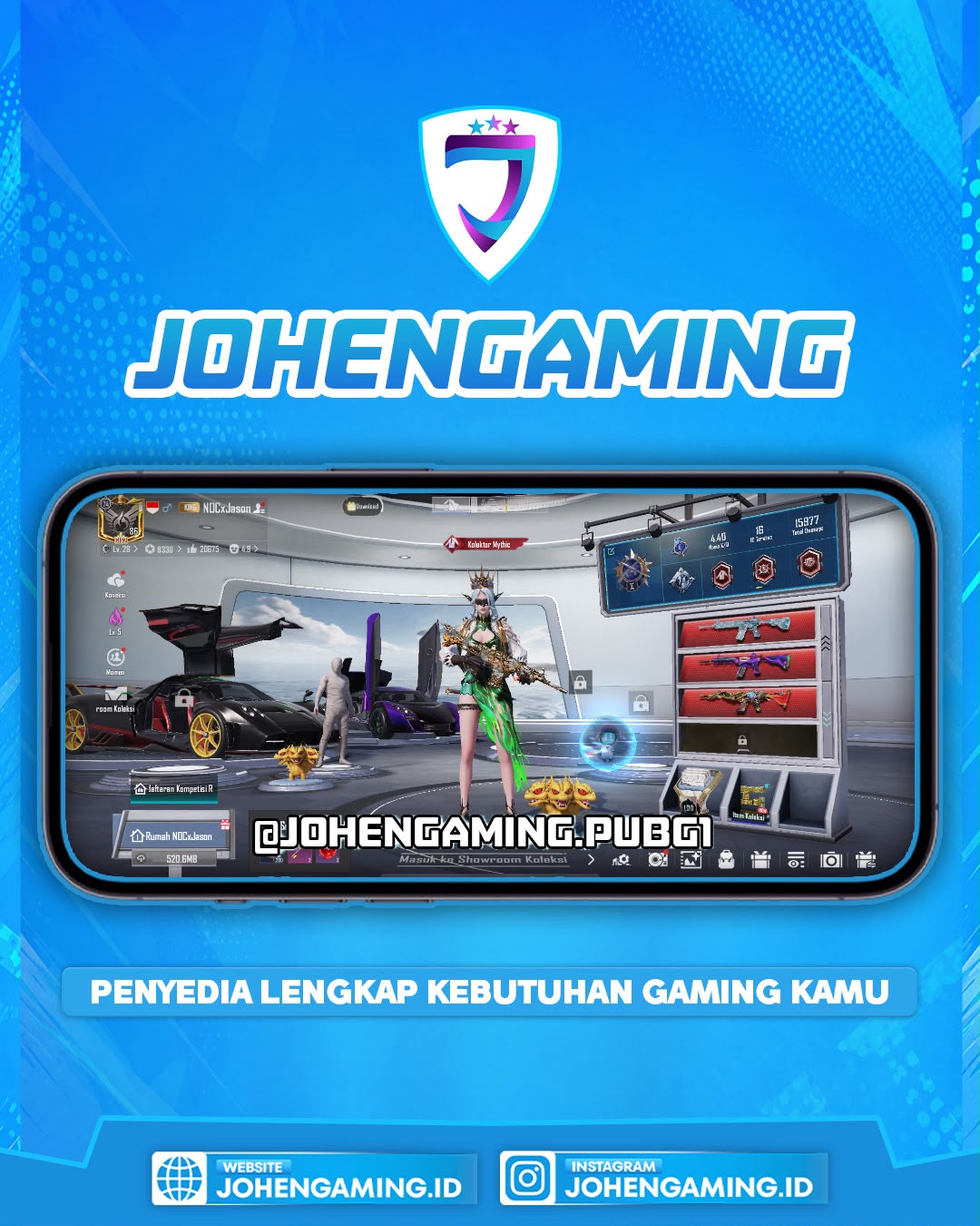 M416 - ROARING LV 8 , SHINOBI LV 8 , GURU LV 7 , THE FOOL LV 7 , GLACIER LV 7 , TIDAL LV 4 , COTW LV 4 TECHNO LV 1 | AUG - KOIN LV 1 | XSUIT - 8 | GILT - 9